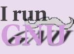  [I run GNU webpage icon] 