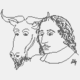  [A Gnu and Blaise Pascal] 