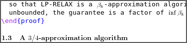 Syntax highlighting in Latex mode